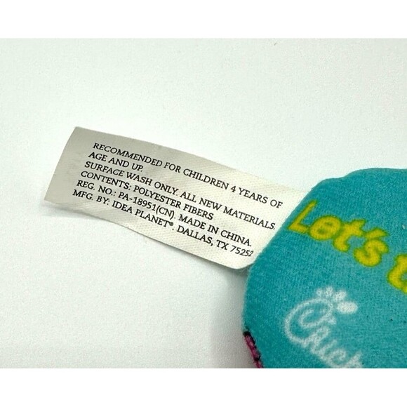 2019 Chick-fil-A Test Yer Love 4 Chikin Plush Clip - Picture 3 of 4